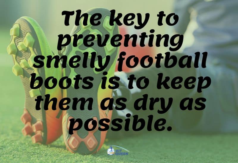 how to stop football boots from smelling top tip