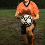 how to get mud out of football kit