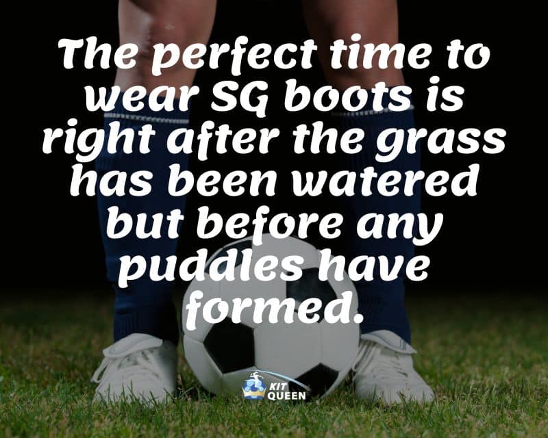 what does SG mean in football boots inforgraphic