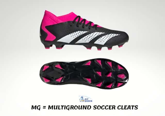 What does MG mean in football boots MG = MULTIGROUND football boots infographic