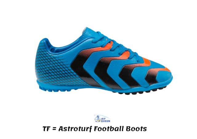 what does TF mean in football soccer boots